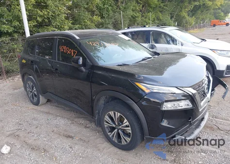 2022 Nissan Rogue Sv Intelligent Awd из США, поврежденный, VIN 5N1BT3BB2NC716710